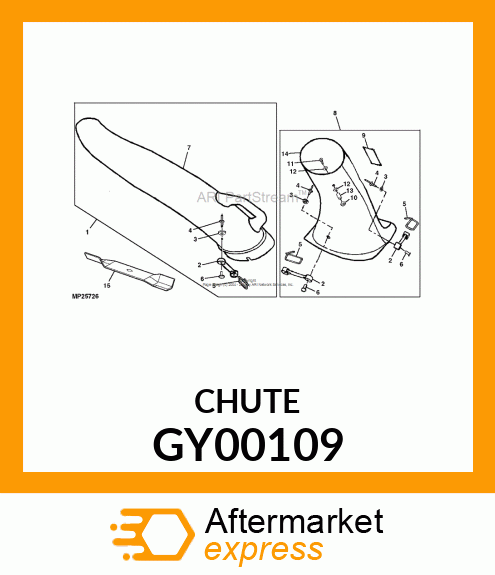 Chute GY00109