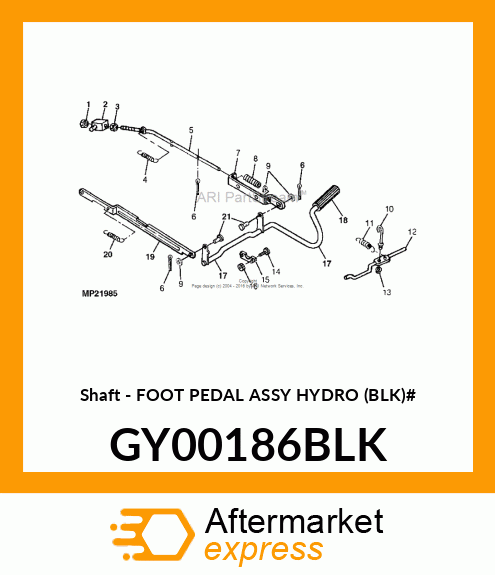 Shaft GY00186BLK