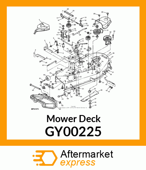 Mower Deck GY00225