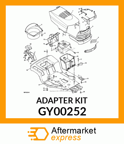 Pedestal Kit GY00252