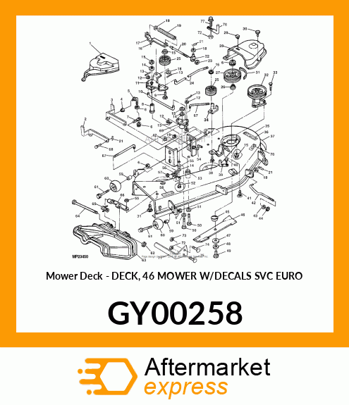 Mower Deck GY00258