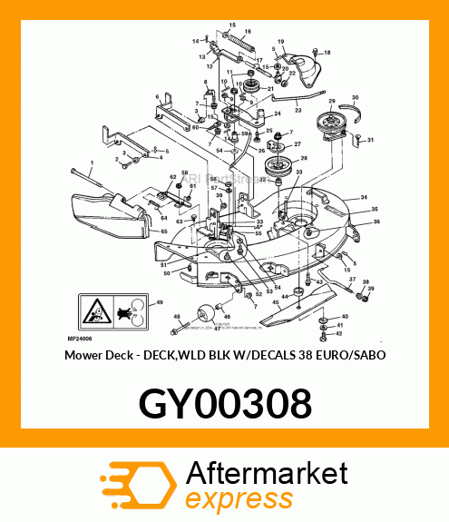 Mower Deck GY00308