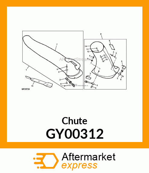 Chute GY00312