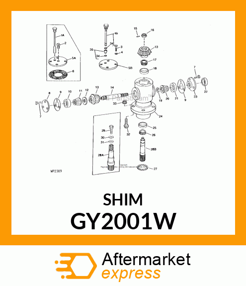 SHIM STEEL .005X1 1/4ODX21/32ID GY2001W