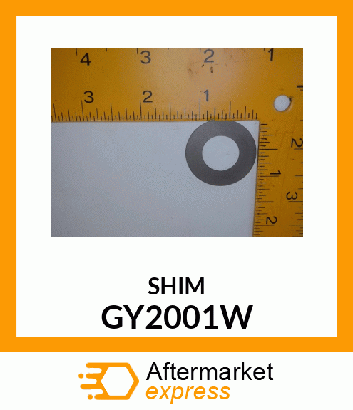 SHIM STEEL .005X1 1/4ODX21/32ID GY2001W