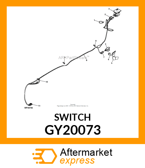 SWITCH , SNAP IN NC/NC SEAT GY20073