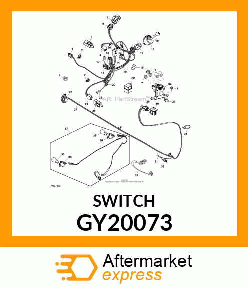 SWITCH , SNAP IN NC/NC SEAT GY20073