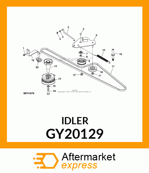 IDLER GY20129