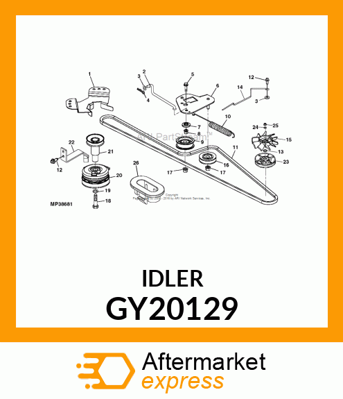 IDLER GY20129