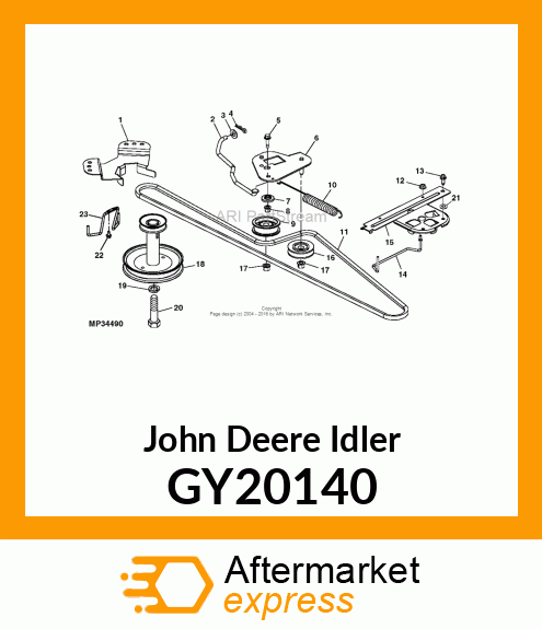 IDLER GY20140