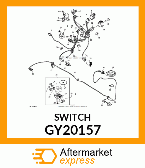 SWITCH, NO SINGLE POLE SNAP GY20157