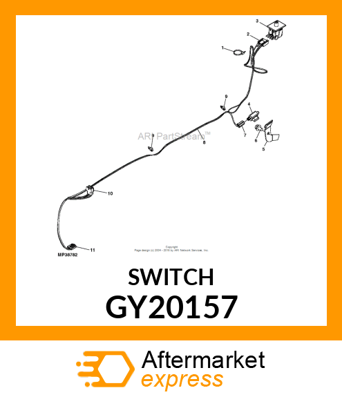 SWITCH, NO SINGLE POLE SNAP GY20157