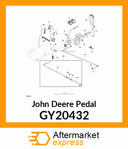 PEDAL ASSEMBLY GY20432