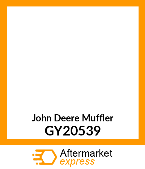 MUFFLER, KOHLER YT/GT GY20539