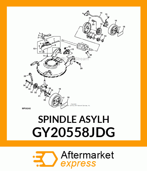 Spindle GY20558JDG