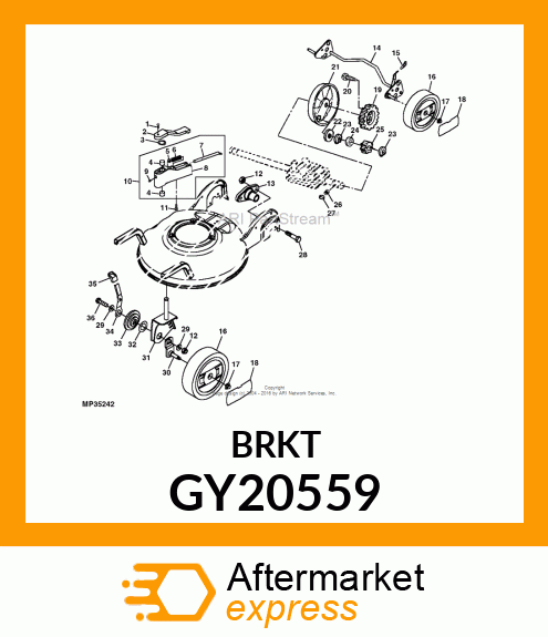 SPINDLE ASSEMBLY (R/H) GY20559