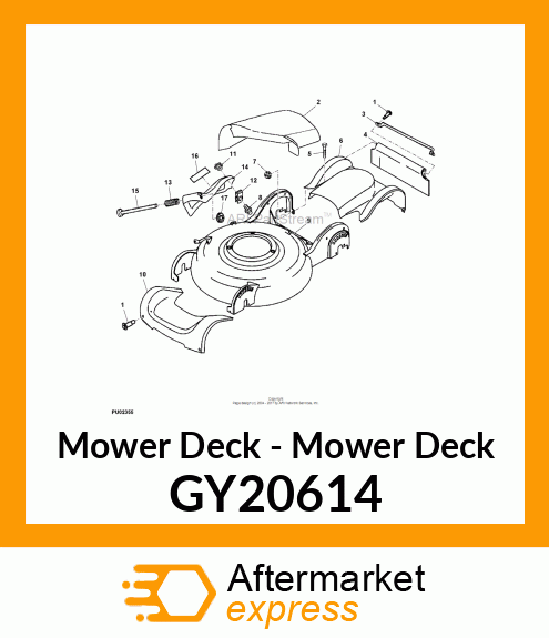 Mower Deck GY20614