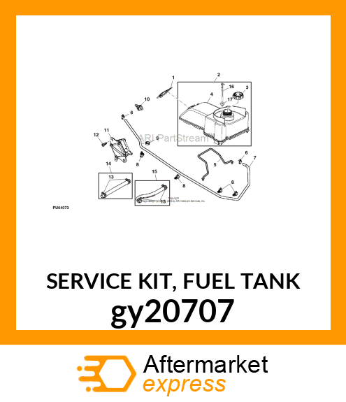 SERVICE KIT, FUEL TANK gy20707