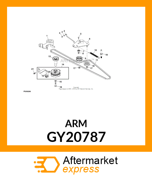 ARM, IDLER PIVOT GY20787