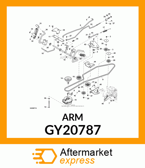 ARM, IDLER PIVOT GY20787