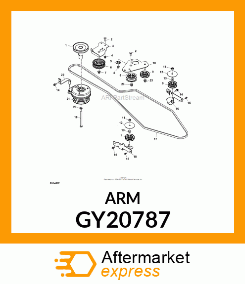 ARM, IDLER PIVOT GY20787