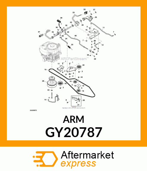 ARM, IDLER PIVOT GY20787