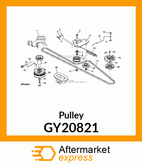 Pulley GY20821