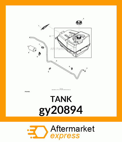 SERVICE KIT, FUEL TANK gy20894