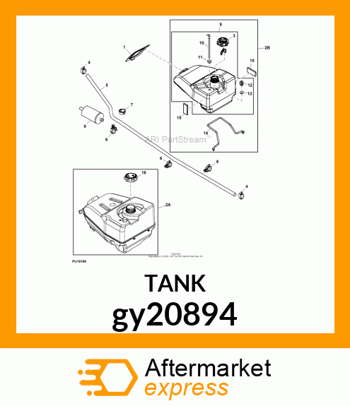 SERVICE KIT, FUEL TANK gy20894