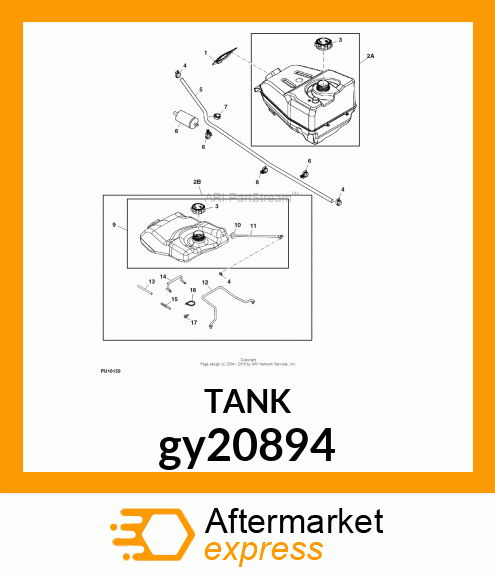 SERVICE KIT, FUEL TANK gy20894