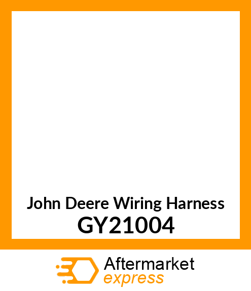 HARNESS, FRONT WIRING MANUAL PTO GY21004