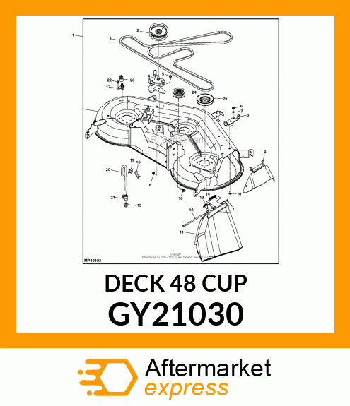 Mower Deck GY21030