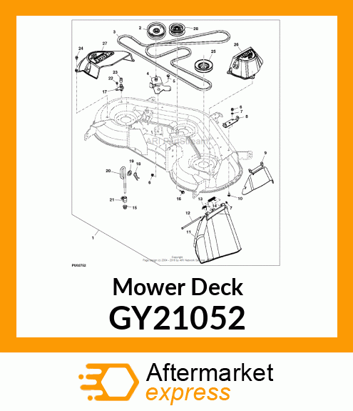 Mower Deck GY21052