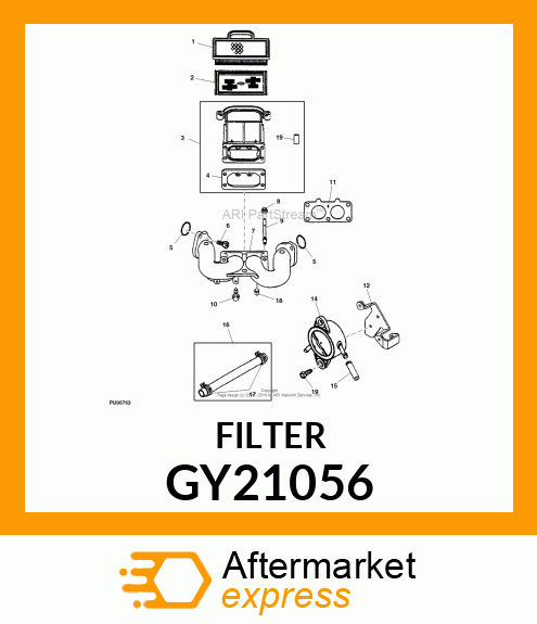 KIT, BRIGGS M44 W/ R11 BLWR HSG GY21056