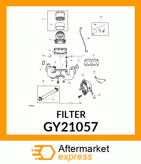 KIT, BRIGGS M44 W/ R12 ELS BLWR HSG GY21057