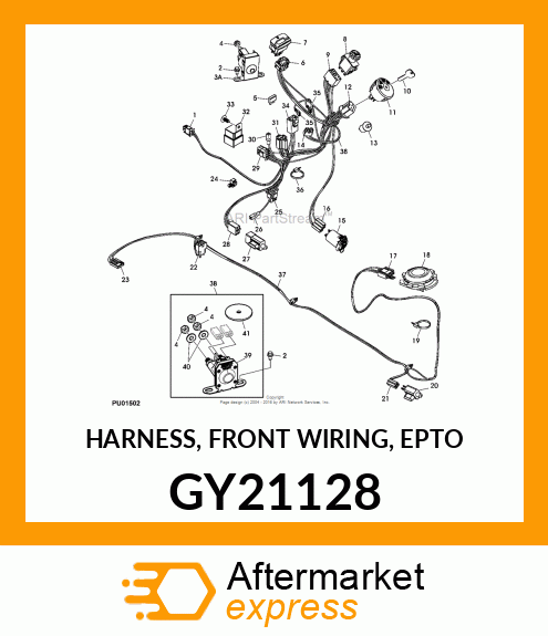 HARNESS, FRONT WIRING, EPTO GY21128