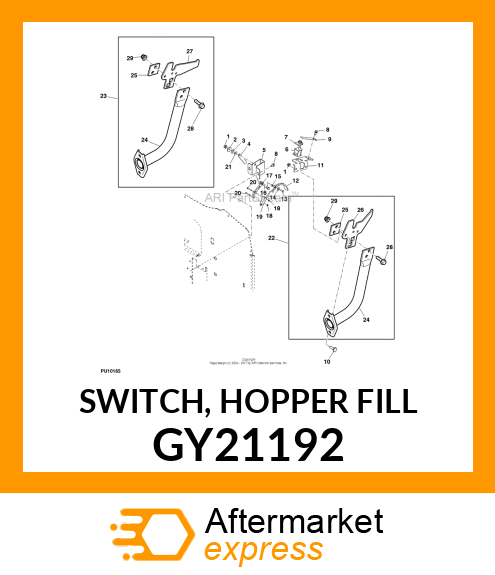 SWITCH, HOPPER FILL GY21192