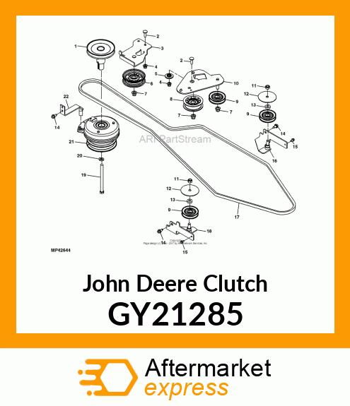 CLUTCH, RD/RC GY21285