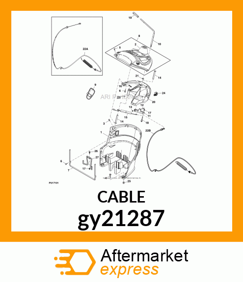 CABLE, PTO gy21287