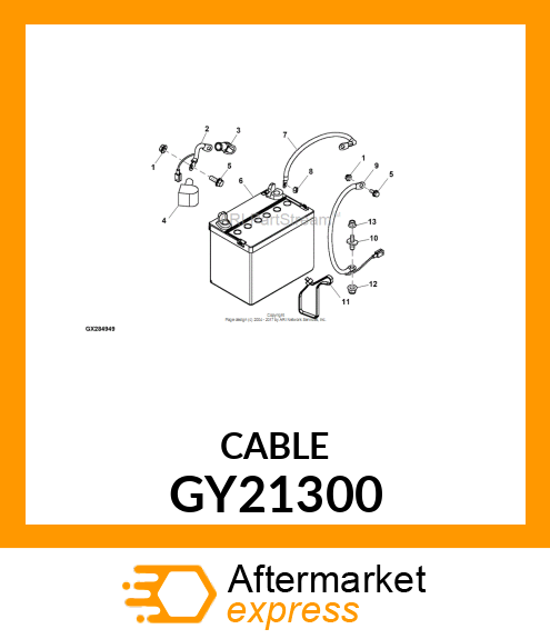 CABLE, STARTER 100 GY21300