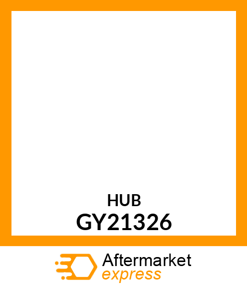 HUB ASSY, REAR AXLE GY21326