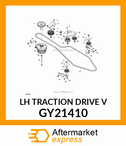 LH TRACTION DRIVE V GY21410