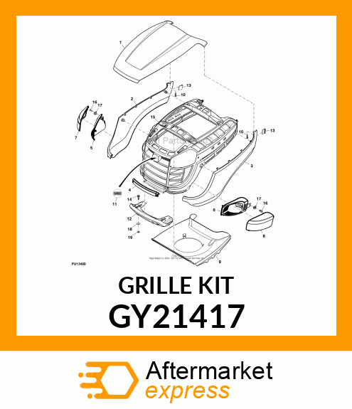 GRILLE KIT GY21417