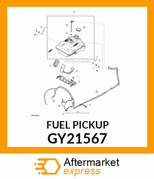 FUEL PICK UP ASSEMBLY GY21567