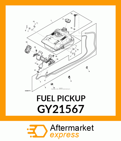 FUEL PICK UP ASSEMBLY GY21567