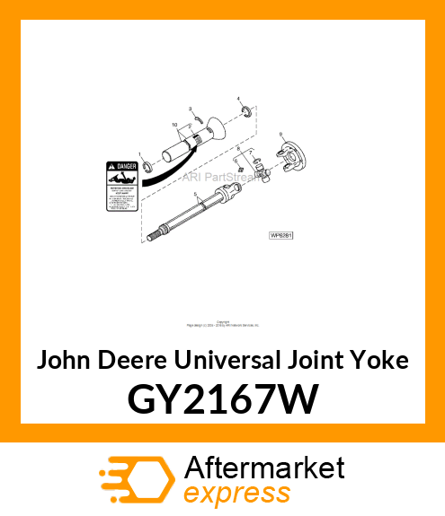 Universal Joint Yoke GY2167W