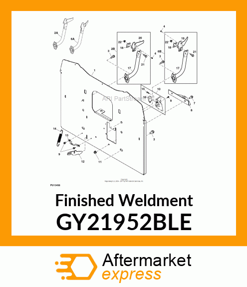 Finished Weldment GY21952BLE