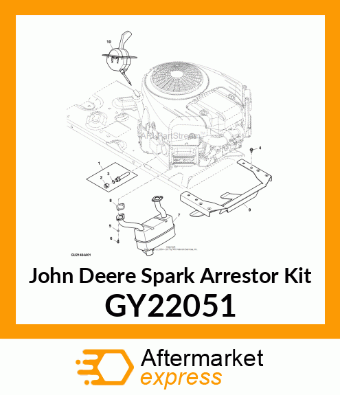 KIT, SPARK ARRESTOR (SVC ONLY) GY22051