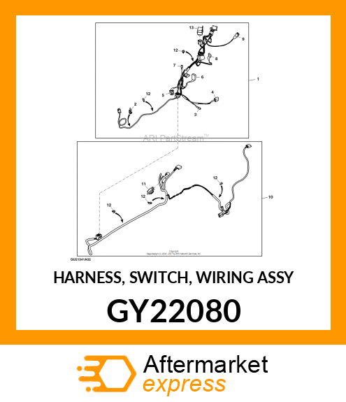 HARNESS, SWITCH, WIRING ASSY GY22080