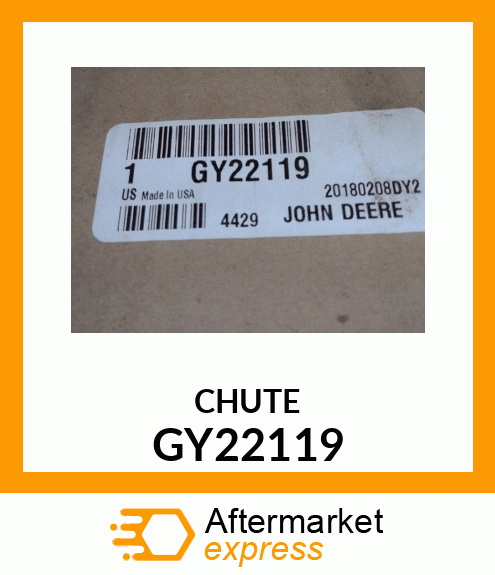 CHUTE, INNER DISCHARGE SVC GY22119